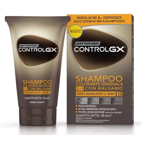 Just For Men Control Gx Shampoo Colorante Graduale 2 In 1 150 Ml