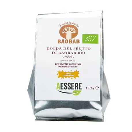 Baobab Aessere polpa Ricarica Bio confezione 150 G - Para-Farmacia  Bosciaclub