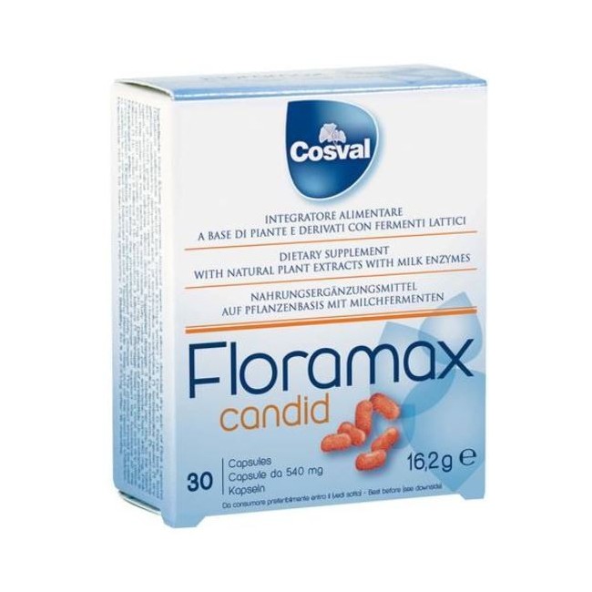 Cosval Floramax Candid Integratore 30 Capsule