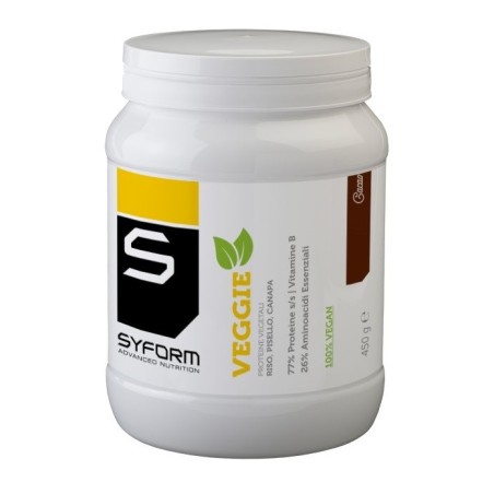 Syform Veggie Cacao integratore di proteine vegetali 450 G