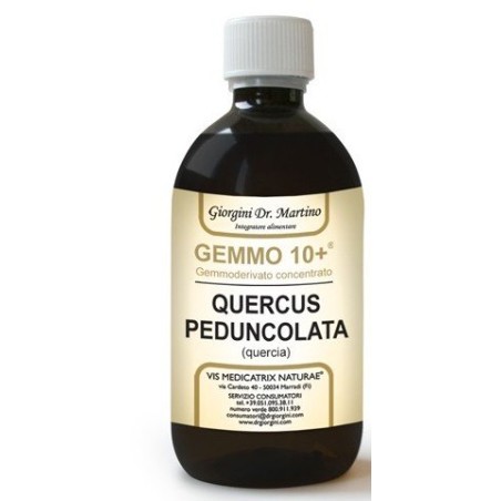 Dr. Giorgini Ser-vis Gemmo 10+ Quercia 500 Ml Liquido Analcolico