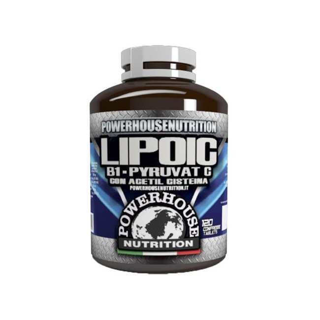 All For Fitness Lipoic B1-pyruvat Con Acetil Cisteina 120 Compresse