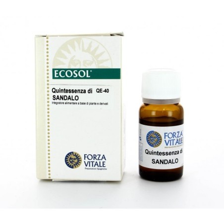 Forza Vitale Italia Ecosol Quintessenza Di Sandalo Gocce 10 Ml