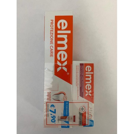 Elmex Protezione Carie Dentifricio promo 100 ml + 20 ml