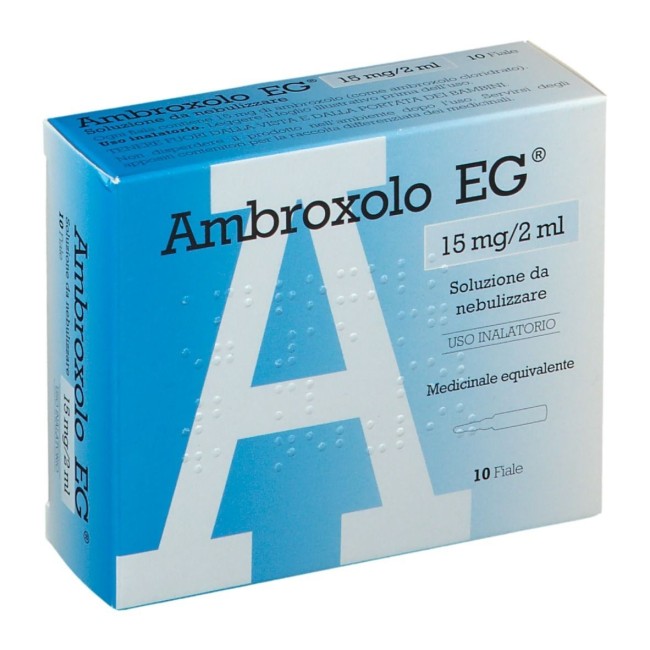 Ambroxolo Eg Soluzione Nebulizzare 10f 15mg 2ml