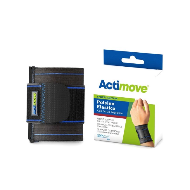 Actimove Sports Edition Polsino Elastico Regolabile 1 pezzo