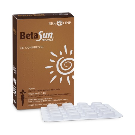 Biosline Beta Sun Bronze integratore 60 compresse