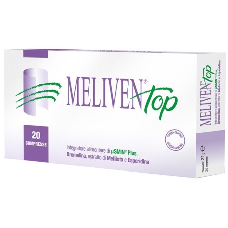 Meliven top 20 compresse integratore di diosmina e bromelina