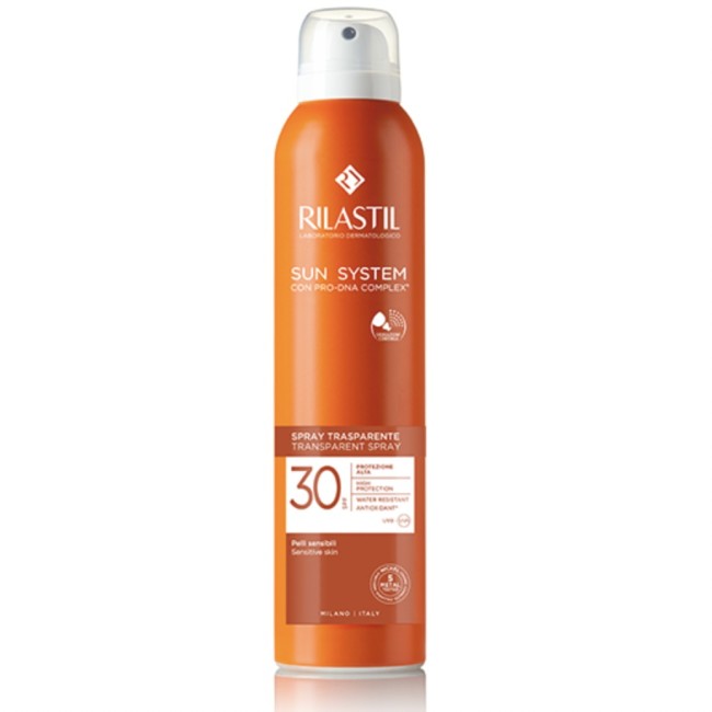 Rilastil Sun System Trasparent Spray SPF30 200 ml