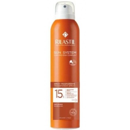 Rilastil Sun System Trasparent Spray SPF15 200 ml