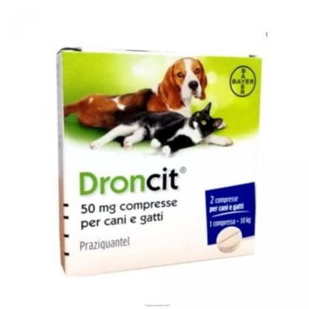 Droncit 2 Compresse Antielmintico