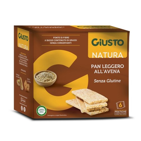 Farmafood Giusto Senza Glutine Panleggero All'avena 6 X 25 G