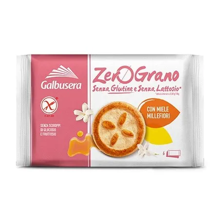 Galbusera Zerograno Frollino miele millefiori 220 G - Para-Farmacia  Bosciaclub