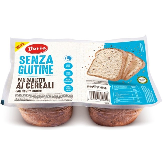 Alpipan Doria Pan Bauletto Cereali senza glutine  2x175 G