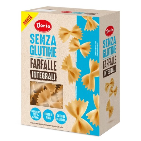 Alpipan Doria Farfalle Integrali senza glutine 400 G