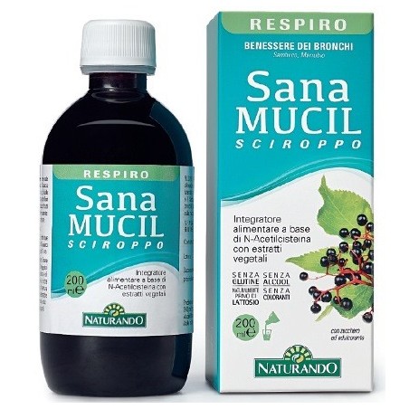 Naturando Sanamucil Sciroppo integratore 200 Ml