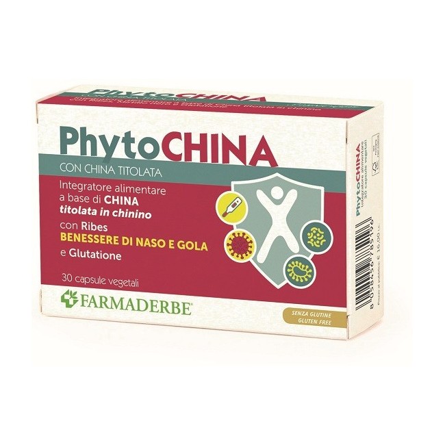 Farmaderbe Phyto China integratore 30 Capsule