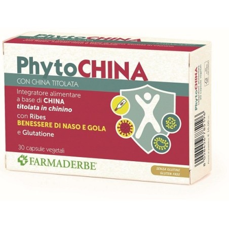 Farmaderbe Phyto China integratore 30 Capsule