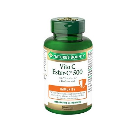 Nature's Bounty Vita C Ester-c 500 integratore 90 Tavolette