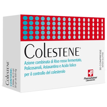 Pharmasuisse Colestene 30 compresse integratore di riso rosso