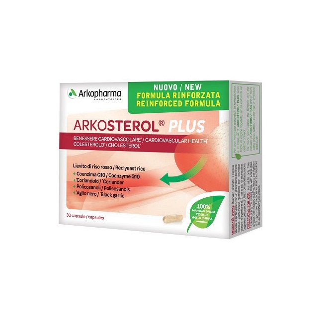 Arkofarm Arkosterol plus 30 capsule integratore di riso rosso