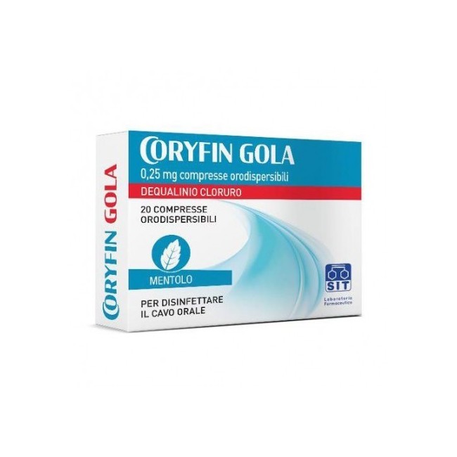 Coryfin Gola 20 Compresse Orodispersibili 0,25mg