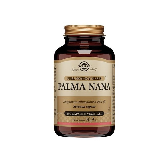 Solgar Palma Nana 100 Capsule Vegetali