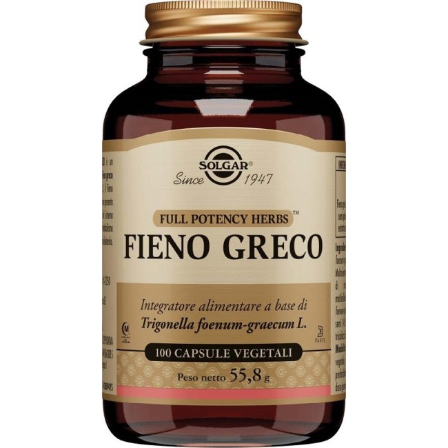 Solgar Fieno Greco Mso 100 Capsule