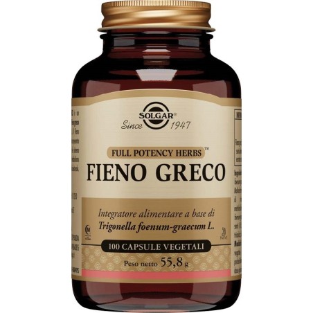 Solgar Fieno Greco Mso 100 Capsule