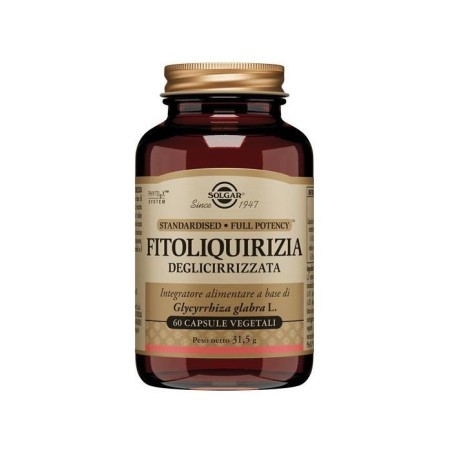 Solgar Fitoliquirizia 60 Capsule 6 Pezzi