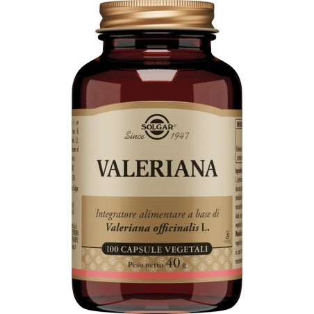 Solgar Valeriana 100 Capsule Vegetali 6 Pezzi