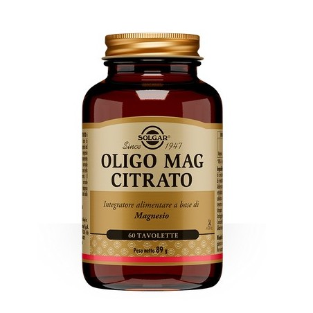 Oligo Mag Citrato 60 Tavolette 6 Pezzi