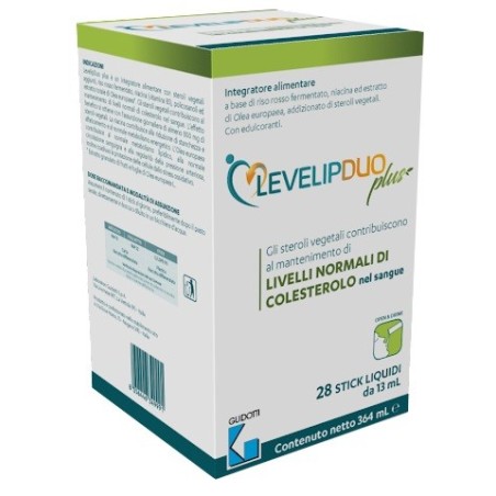 Guidotti Levelipduo plus integratore 28 stick da 13 ml