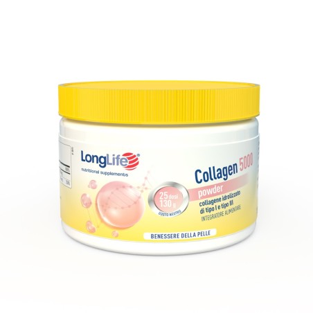 Longlife Collagen 500 polvere barattolo 150 grammi