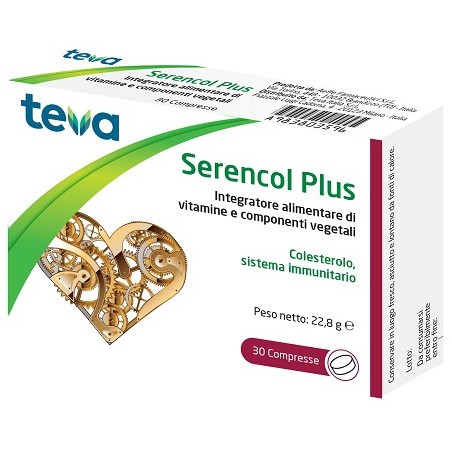 Teva Serencol plus integratore 30 compresse