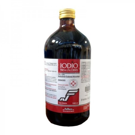 Iodio Soluzione Alcolica Cutanea 1000ml