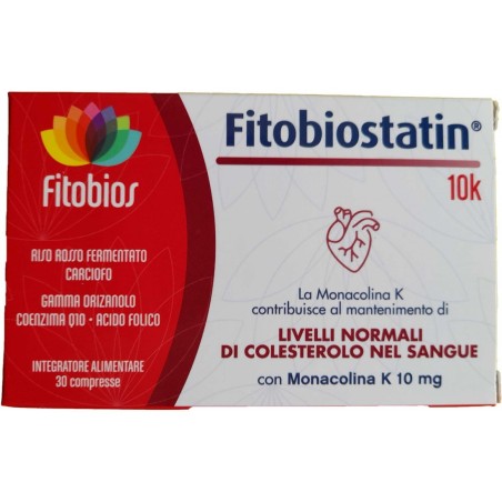 Fitobios Fitobiostatin 10k plus 30 compresse