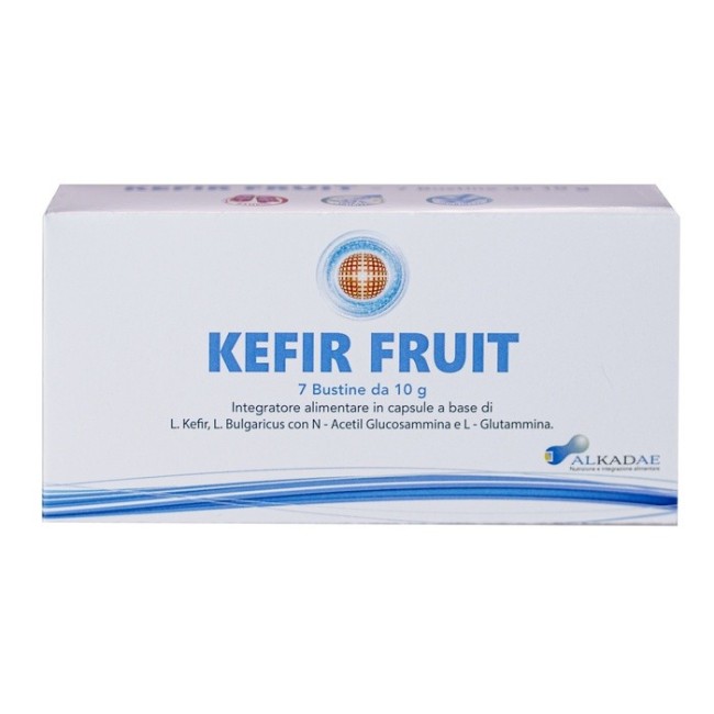 Alkaede Kefir fruit 7 bustine integratore di fermenti lattici