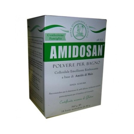 Amidosan polvere detergente lenitiva emolliente 14 buste 40 g