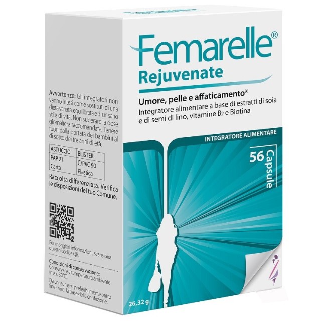 Theramex Italy Femarelle Rejuvenate integratore 56 Capsule