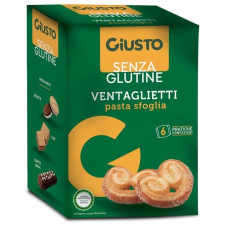 Farmafood Giusto Senza Glutine Ventaglietti 6x25 G