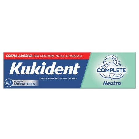 Kukident Neutro Complete crema adesiva protesi 40 G