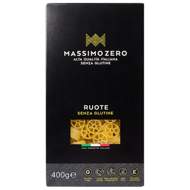 Massimo Zero Ruote Pasta Senza Glutine 400 G