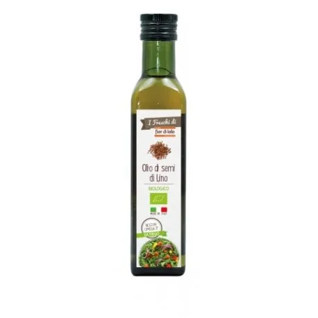 Olio di lino italiano crudo 250 ml BIO