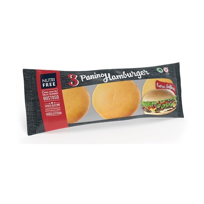 Nutrifree Panino Hamburger 3 panini 110 G