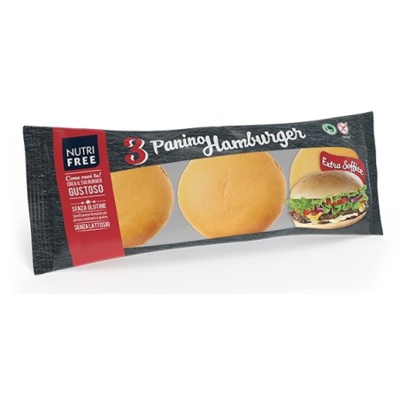 Nutrifree Panino Hamburger 3 panini 110 G