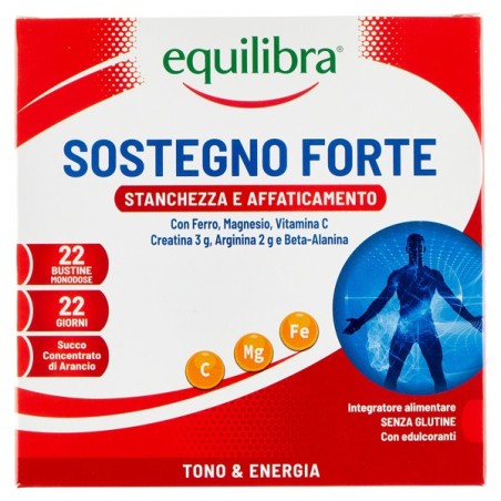 Equilibra Sostegno Forte Tono ed Energia 22 Bustine