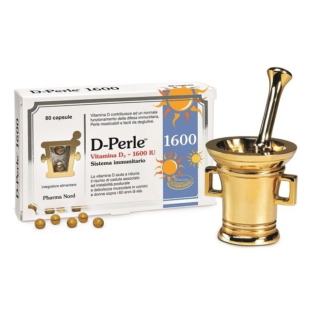 Pharma Nord D-perle 1600 integratore 80 Capsule