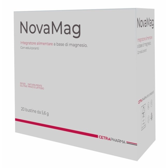 Cetra Pharma Novamag integratore 20 Bustine