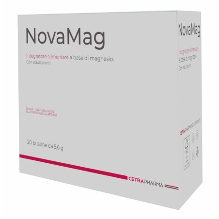 Cetra Pharma Novamag integratore 20 Bustine